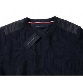 TOMMY HILFIGER SWETER MESKI - CREW 